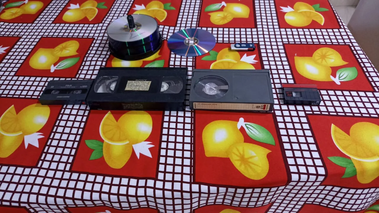 Casetes VHS, Beta, Video-8 y MiniDV listos para digitalizar